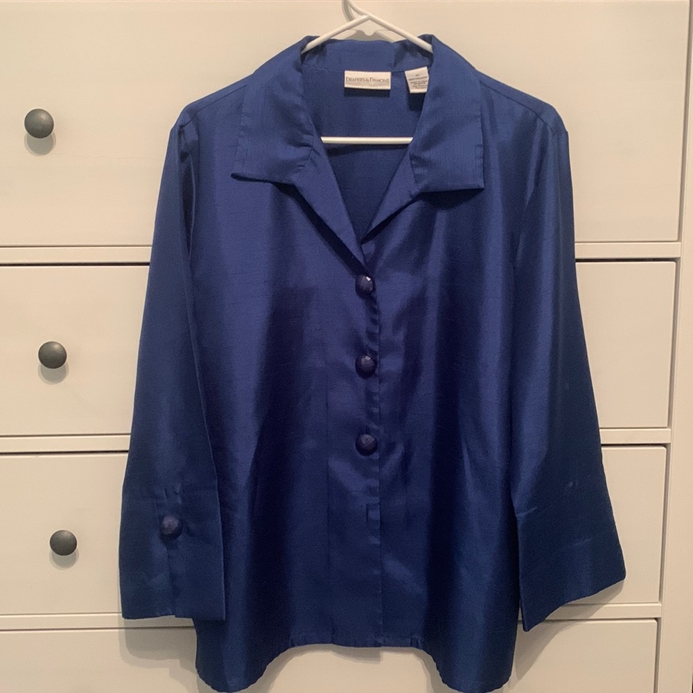 Royal Blue Shirt/Blazer